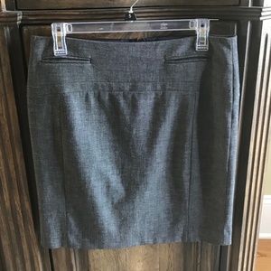 Express Gray Pencil Skirt